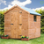 Kelly Barna 8ft X 6ft Rustic Standard Wooden Shed